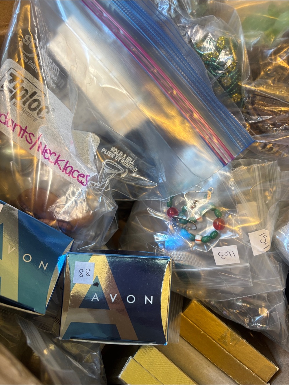 Jewelry listing for live show